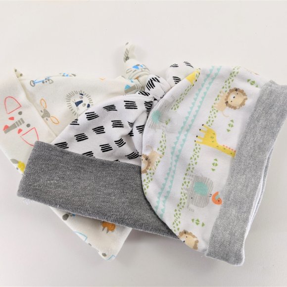 Baby Essentials 3-pack caps - Picture 2 of 4